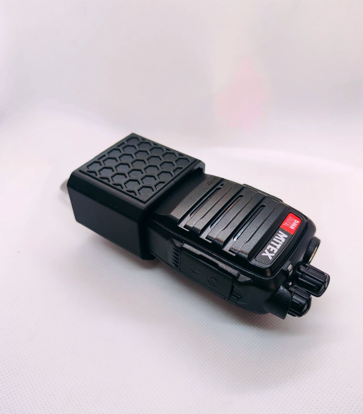 Mitex compatible radio walkie talkie seat belt holder - DMR/Mitex Xtreme Digital Version